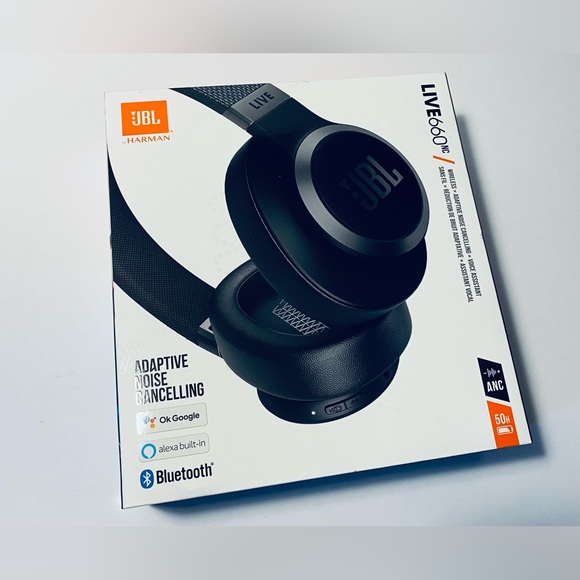 JBL Live 660 NC Over Ear Headphones Brand New Factory Sealed